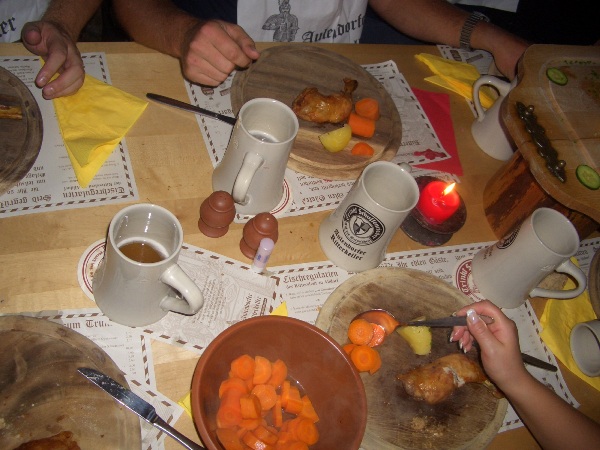 CIMG1268.JPG - ...sogar Gmües het gäh...das isch ou bi mir verbi...irgendwie...